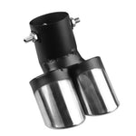 Auto Auspuff Schalldämpfer Spitze Edelstahl Auspuff Endrohr Spitze Dual Outlet Hinten Auspuffrohr Auto Modifikation Teile