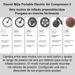 NEUER tragbarer Luftkompressor Xiaomi Mijia 2/2D/2PRO, Luftpumpe 2, intelligenter digitaler Reifendruckerkennungs-Inflator für Auto und Fahrrad