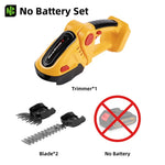 NEWBENY 2 IN 1 Elektrische Heckenschere Handheld Akku-rasenmäher Beschneiden Schere Garten Power Tool Für Makita Batterie Pin