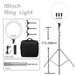 Sh 45cm 18 Zoll Rin glicht mit Stativ Stand USB Ladung Selfi LED Lampe dimmbare Fotografie Licht für Foto fotografie Studio