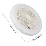 Deckenventilator mit Licht, Unterputz-Deckenventilator mit Fernbedienung, moderner Deckenventilator, dimmbar, für Wohnzimmer und Esszimmer