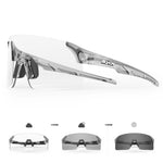 SCVCN Outdoor Sports Photochrome Fahrradbrille für Damen und Herren, Fahrradbrille, Sonnenbrille mit UV400-Schutz
