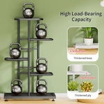 Plantenstandaard, ijzeren standaard met 6/7/8 lagen, plantenrek, plantenorganizer, opbergstandaard, plantenhouder, displaystandaard, tuindecoratie