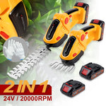 NEWBENY 2 IN 1 Elektrische Heckenschere Handheld Akku-rasenmäher Beschneiden Schere Garten Power Tool Für Makita Batterie Pin