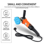 Podofo 1200W Rotary Car Buffer Polisher Waxer Detachable Handle for Boat Car Polishing and Waxing 8800RPM Sponge Rotary Polisher