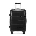 KONO Hartschalenkoffer, Leicht, 4 Rollen, TSA-Schloss & YKK-Reißverschlüsse, PP-Material(M/L/XL)