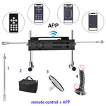 NEW Wireless APP Sex Machine with Amazing Features,Powerful,All Angle Adjustable,No Moveback Machine,200W motor, stroke 15cm