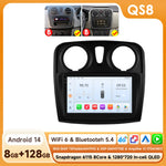 Hizpo android auto radio für renault logan 2 2013-2018 sandero 2 2013-2018 4g auto multimedia gps 2din autoradio carplay wifi dsp