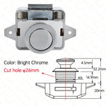 10PCS KAK Camper Auto Push-Lock 20mm RV Caravan Boot Motor Hause Schrank Schublade Latch Taste Schlösser für Möbel Hardware