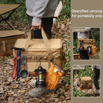 30L Camping Kochen Utensil Organizer Große Kapazität Auto Stamm Lagerung Tasche Abnehmbare Multifunktionale Camping Herd Lagerung Fall