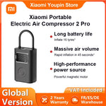 Xiaomi elektrische compressor 2 Pro Mini elektrische compressor Treasure 150PSI auto-multitool opblaaspomp Mijia