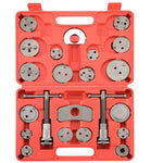 22Pcs Brake Caliper Tool Kit Disc Caliper Tool for Brake Pad Replacement Reset Heavy Duty Brake Pad Piston Press Repair 18 Disc