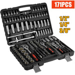 Ratsche Steckschlüssel Set Auto Reparatur Werkzeug Ratsche Drehmomentschlüssel Combo Kit 1/4 3/8 1/2 Ratschenschlüssel Schraubendreher Bits Hand Werkzeug