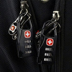 1-10PCS Tragbare Legierung Schloss Vorhängeschloss Outdoor Reise Gepäck Zipper Rucksack Handtasche Sicher Anti-diebstahl Kombination code Nummer Schloss