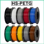 KINGROON PETG 3D-Drucker-Filament 1,75 mm 5 kg 10 kg Mixfarbe 3D-Druckmaterial 1 kg/Rolle Petg Kunststoff für FDM-3D-Drucker