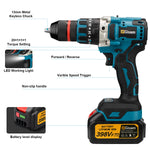 480 Nm borstelloze elektrische slagboormachine, accuboormachine, 13 mm elektrische schroevendraaier, doe-het-zelf-schroevendraaier, elektrisch gereedschap voor Makita 18V accu.
