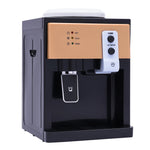 Elektrischer Warm- und Kaltwasserkühlerspender, vielseitiger Desktop-Wasserspender mit Toplader für das Heimbüro (110 V, US/220 V, EU)