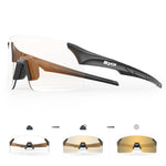 SCVCN Outdoor Sports Photochrome Fahrradbrille für Damen und Herren, Fahrradbrille, Sonnenbrille mit UV400-Schutz