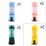 Draagbare elektrische fruitpers, draadloos, USB-oplaadbaar, mini-mixer, multifunctionele zomerse smoothieblender, keukenbenodigdheden