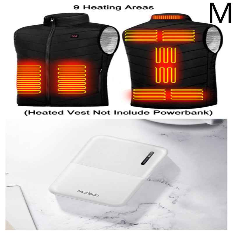 Powerbank Verwarmingsvest Mobiele Powerbank
