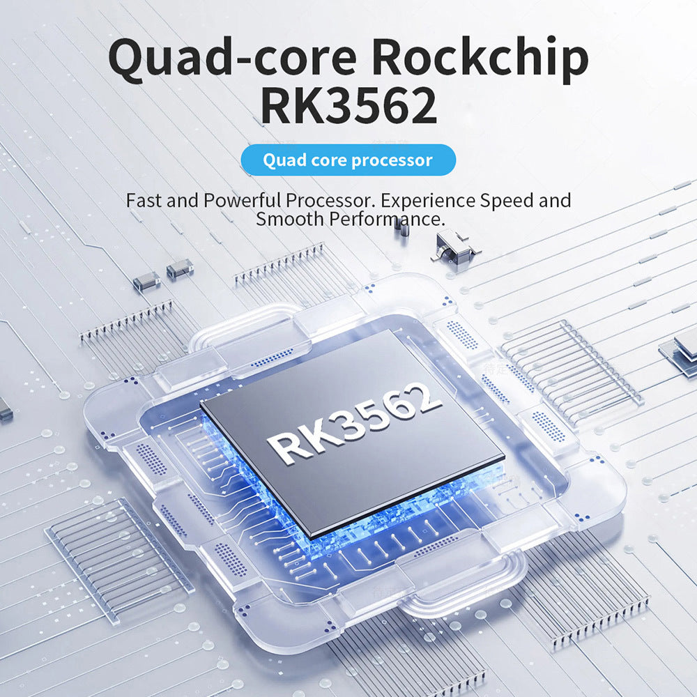 G-tab T9 Rockchip RK3562 Quad Core 3GB 3GB RAM 64GB ROM 10.1 Inch Android 14 Tablet PC Grijs