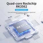 G-tab T9 Rockchip RK3562 Quad Core 3GB 3GB RAM 64GB ROM 10.1 Inch Android 14 Tablet PC Grijs