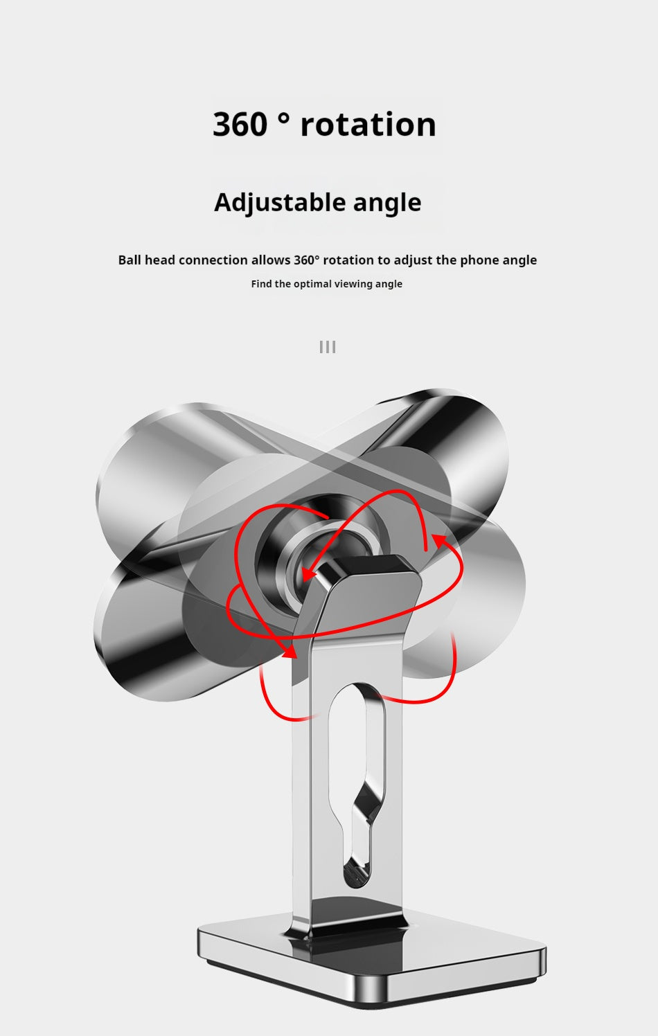 AWEI Mini Autotelefoonhouder