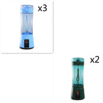 Draagbare elektrische fruitpers, draadloos, USB-oplaadbaar, mini-mixer, multifunctionele zomerse smoothieblender, keukenbenodigdheden