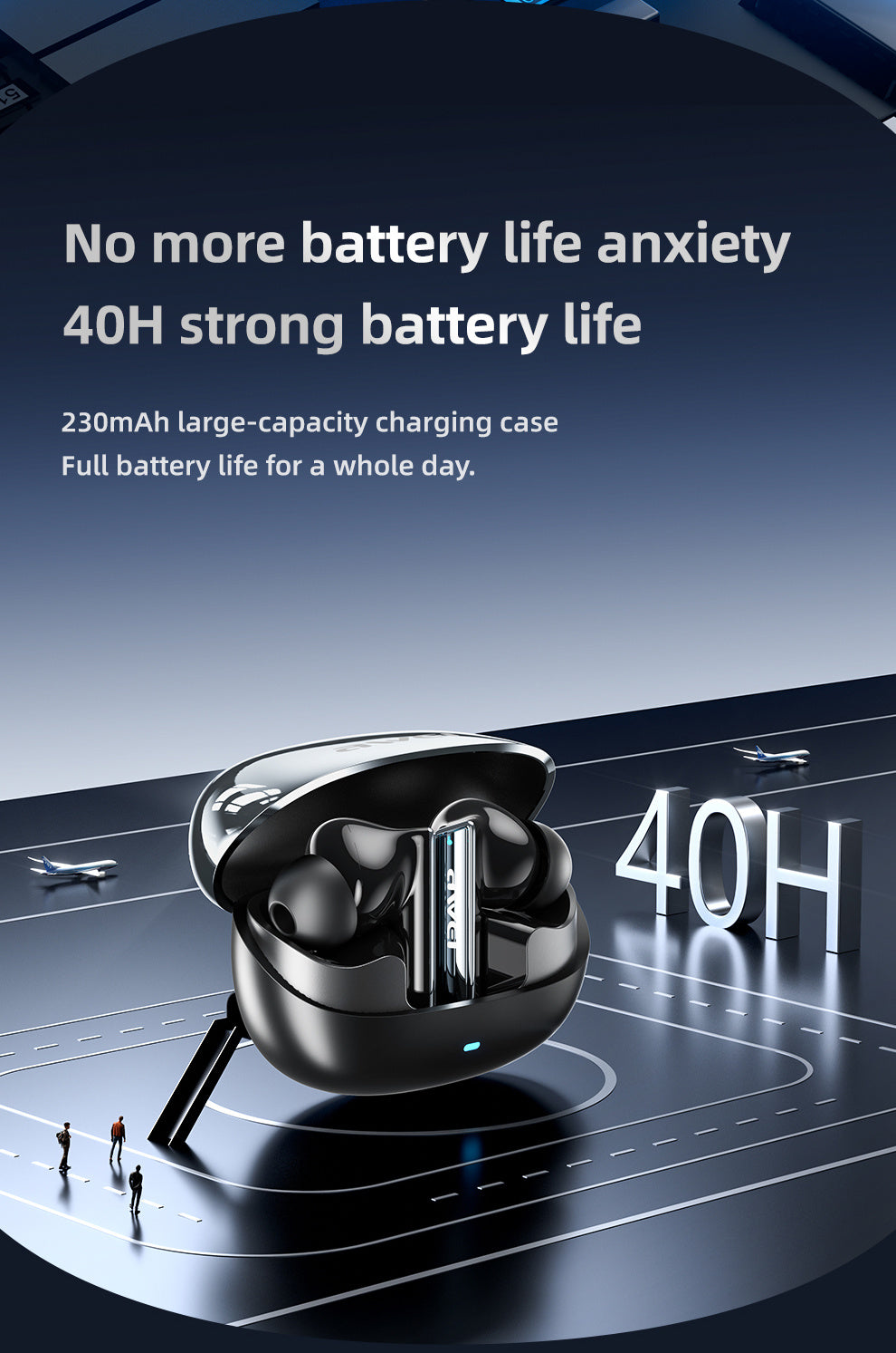 AWEI ANC ENC True Wireless Sport Bluetooth-oortelefoons