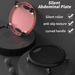 1 stuk Premium Core Strength Abdominal Roller - 4-wielige glijdende schijf, duurzaam PVC, ideaal voor thuisfitness