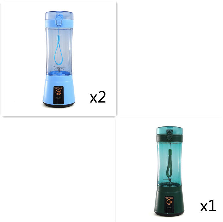 Draagbare elektrische fruitpers, draadloos, USB-oplaadbaar, mini-mixer, multifunctionele zomerse smoothieblender, keukenbenodigdheden