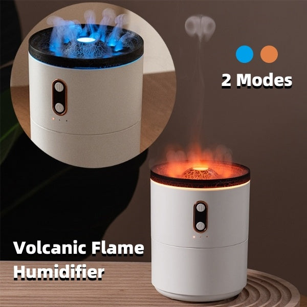 Vulkanische vlam aroma etherische olie diffuser USB draagbare kwallen luchtbevochtiger nachtlampje lamp geurbevochtiger