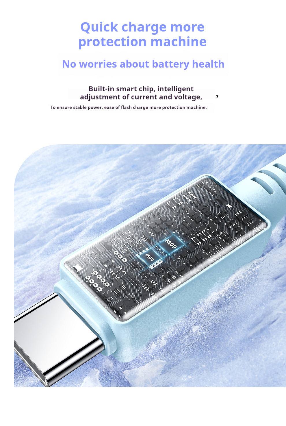 AWEI TYPE-C naar TYPE-C kabel 30 mm