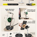 AWEI 3-in-1 multifunctionele draadloze oplader