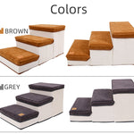 Kleine hondentrappen - Huisdierentrappen voor banken en hoge bedden, opvouwbare treden, opbergruimte voor speelgoed voor huisdieren, kattentrappen voor op bed - Hiermee hebben uw huisdieren direct en gemakkelijk toegang tot uw bank of bed