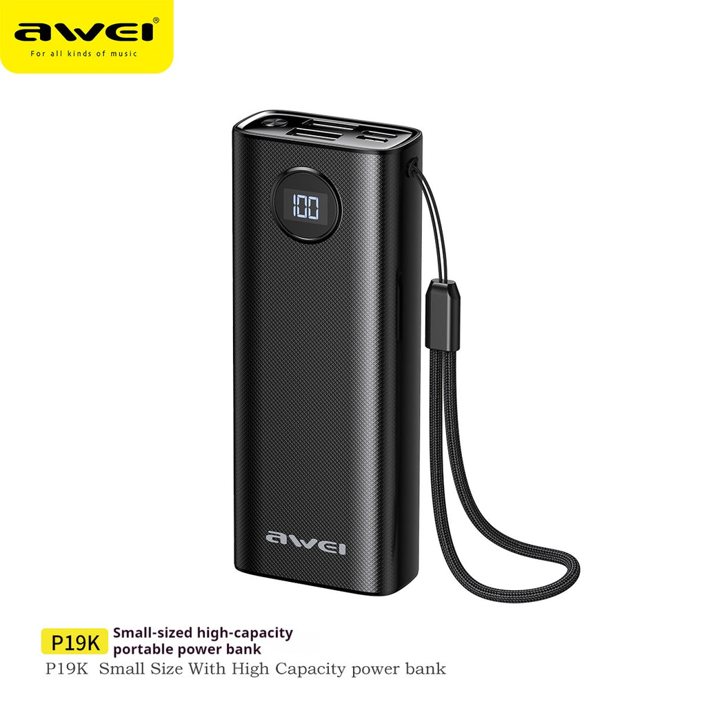 AWEI Powerbank Met Klein Formaat En Grote Capaciteit