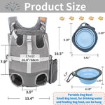 Draagbare, ademende kattendraagrugzak voor buitenactiviteiten, grote capaciteit en uitbreidbare kattenkooi