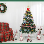 Kerstboom, energiebesparende led-verlichting, inclusief 195 hangers, rokken en leuningen