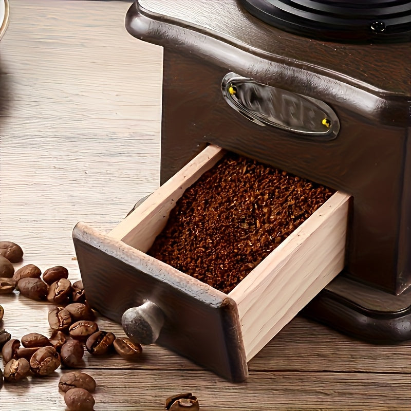 Lichte luxe en vintage stijl - Handmatige koffiemachine.