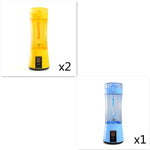 Draagbare elektrische fruitpers, draadloos, USB-oplaadbaar, mini-mixer, multifunctionele zomerse smoothieblender, keukenbenodigdheden