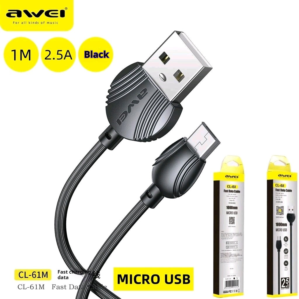 AWEI Android Micro-USB-Kabel 1m