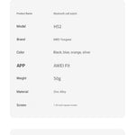 AWEI AMOLED Smartwatch H52