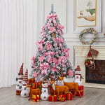 Kerststrikken voor in de boom, kerstboomtopper met strik en slingers, kerstboomdecoratie, hangende ornamenten voor Kerstmis, Nieuwjaar, vakantie, deurdecoratie en woondecoratie