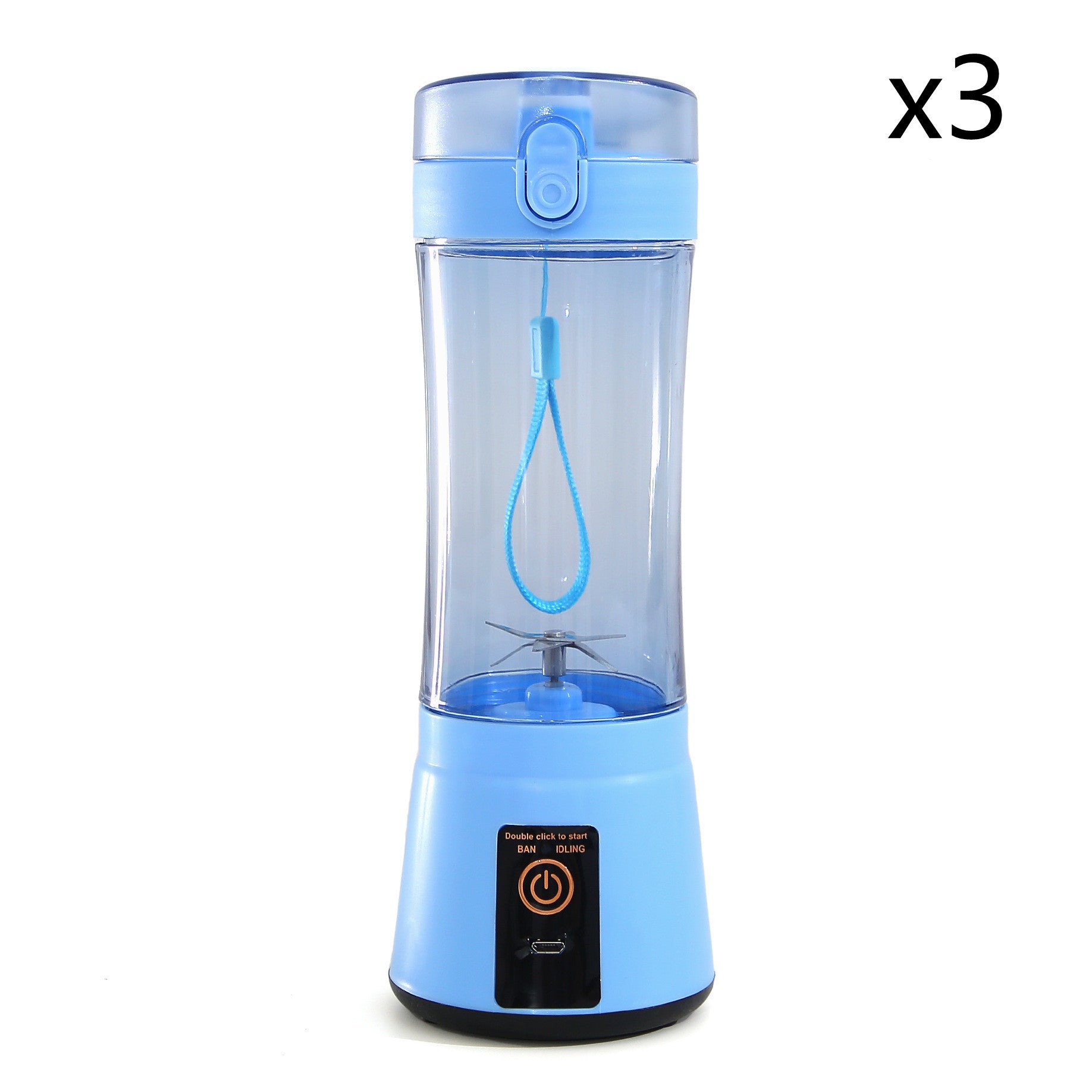 Draagbare elektrische fruitpers, draadloos, USB-oplaadbaar, mini-mixer, multifunctionele zomerse smoothieblender, keukenbenodigdheden
