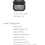 AWEI True Wireless Bluetooth-oplaadpod-hoofdtelefoon