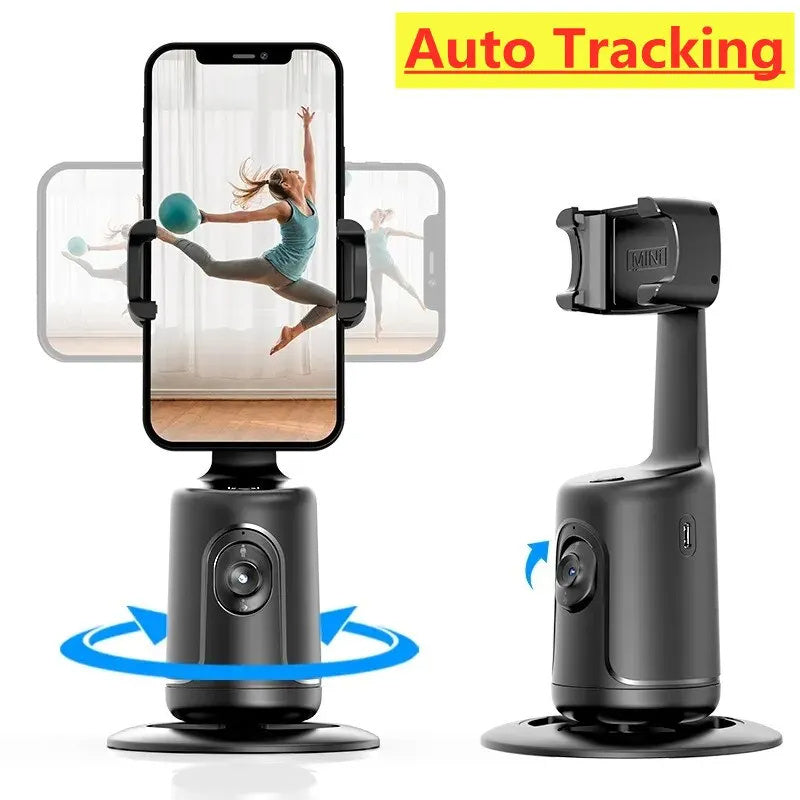 360 Auto Face Tracking Gimbal AI Smart Gimbal Face Tracking Auto Telefoonhouder Voor Smartphone Video Vlog Live Stabilisator Statief