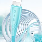 AWEI USB-A Naar Lightning Snellaadkabel 1m