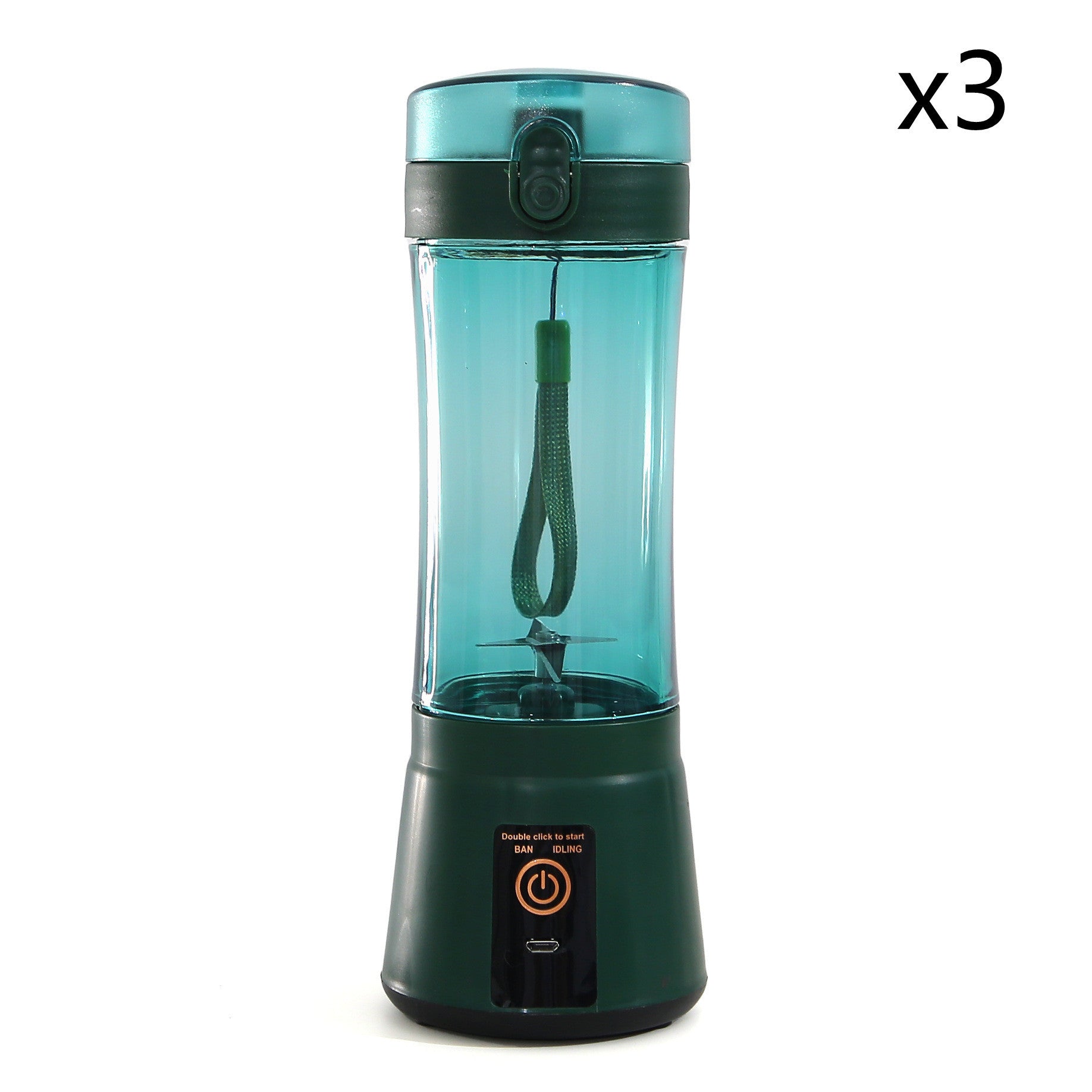 Draagbare elektrische fruitpers, draadloos, USB-oplaadbaar, mini-mixer, multifunctionele zomerse smoothieblender, keukenbenodigdheden